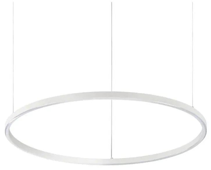 Ideal Lux - LED Пендел ORACLE SLIM LED/39W/230V 3000K Ø 70 см бял