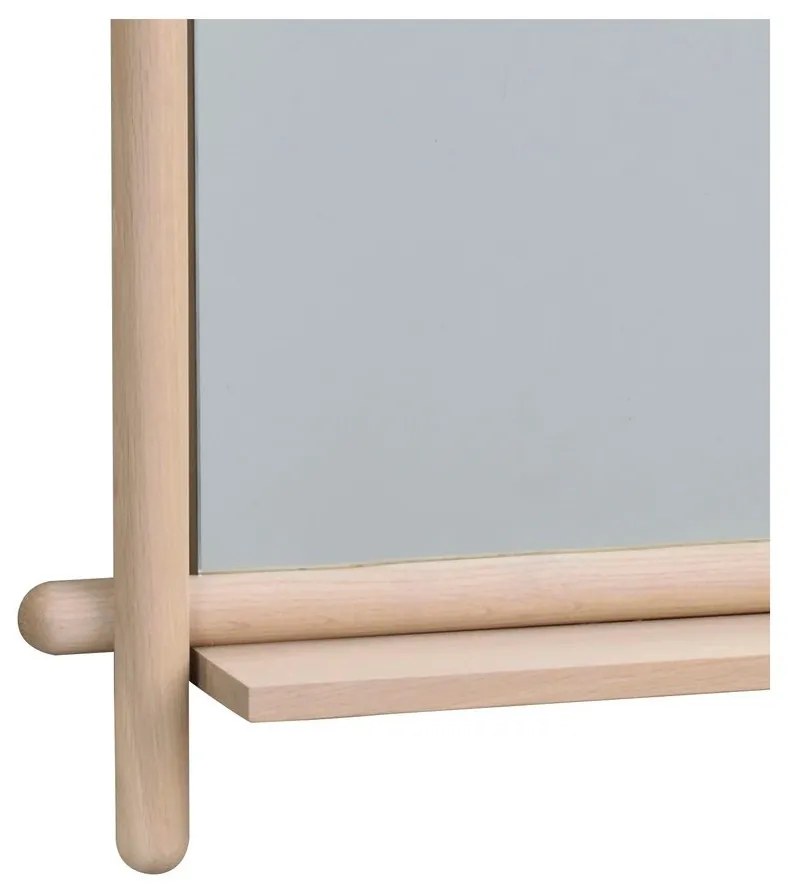 Огледало с дървена рамка 52x12 cm Milford - Rowico