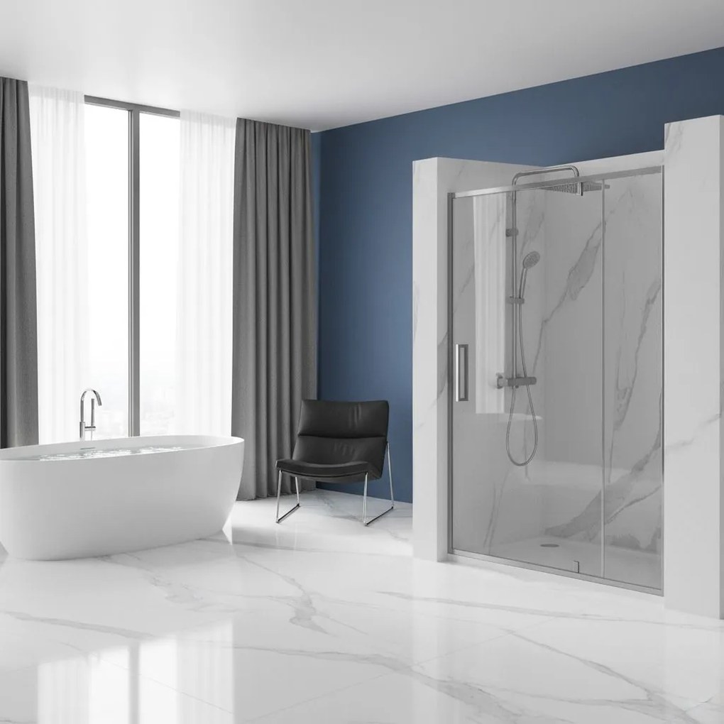 Врати за душ кабини REA Rapid Swing Chrom 120