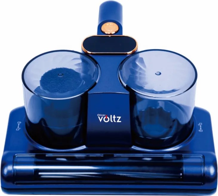 Втора ръка: Прахосмукачка против акари Oliver Voltz OV51003B, Безжична, 120W, 14.8V 2500mAh, UVC LED, Ултразвук, Син
