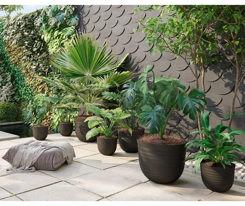 Саксия за цветя от рециклирана пластмаса ø 20 cm Havana – Artevasi