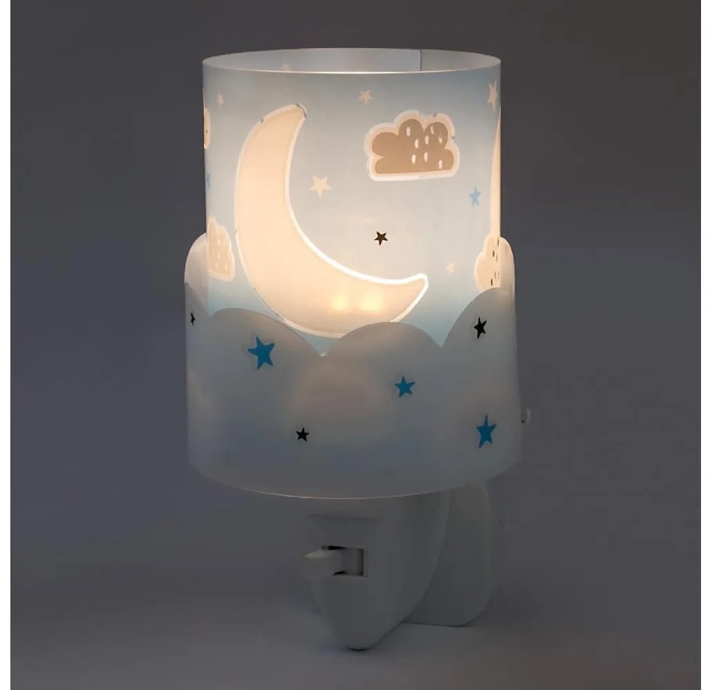 Dalber 61235T - LED Малка лампа за контакт MOON 1xE14/0,5W/230V