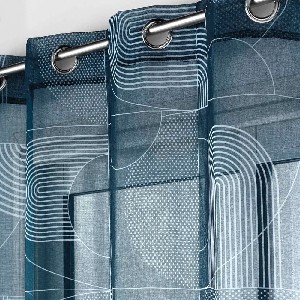 Тъмносиня завеса 140x280 cm Esquisse – douceur d'intérieur