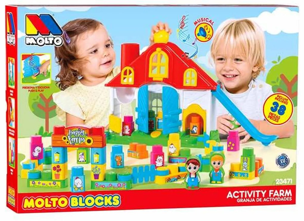 Playset Moltó 38 Части Ферма Звук