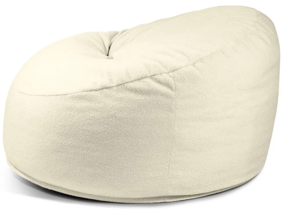 Светлосив пуф от букле Om 110 – SLOWDOWN