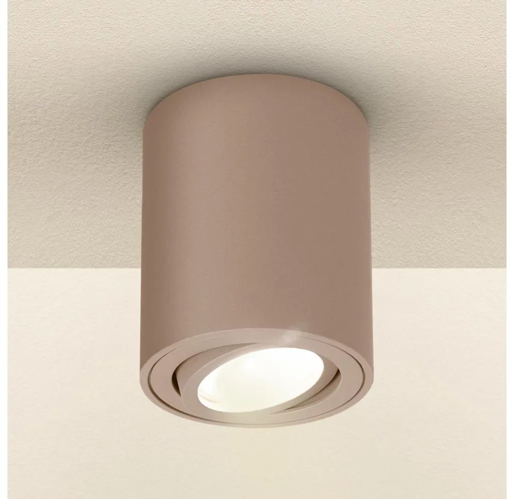 Brilagi - Точково осветително тяло MIA 1xGU10/30W/230V 100x80 mm бежово