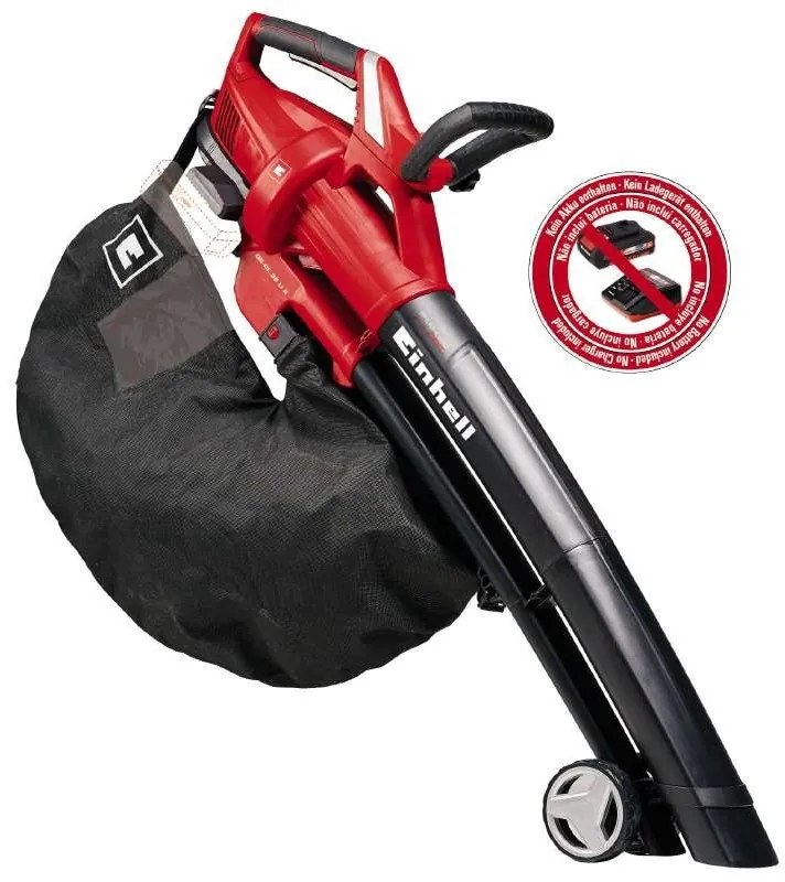 Акумулаторен листосъбирач Einhell GE-CL 36 Li E-Solo Power X-Change, 21V, 4Ah, без батерии и зарядно устойство