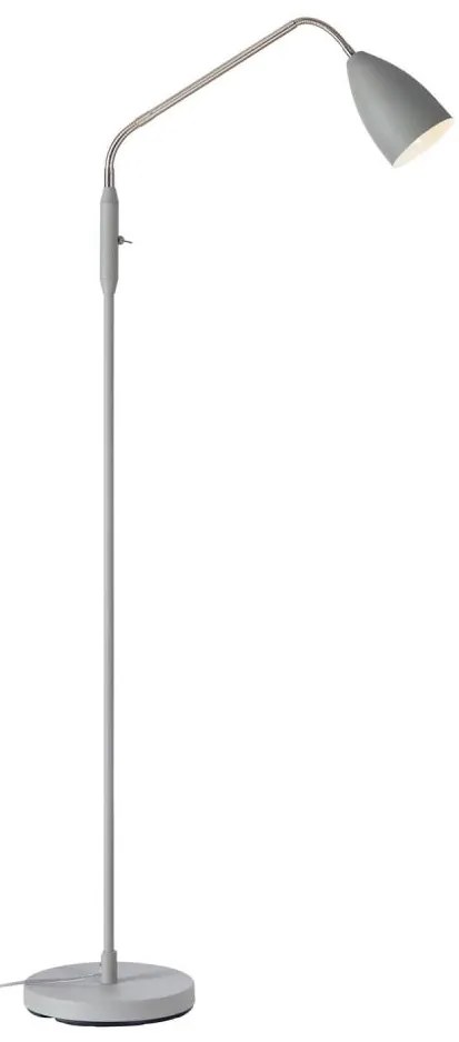 Markslöjd 108888 - Димируема LED подова лампа PATRO LED/4,9W/230V сива