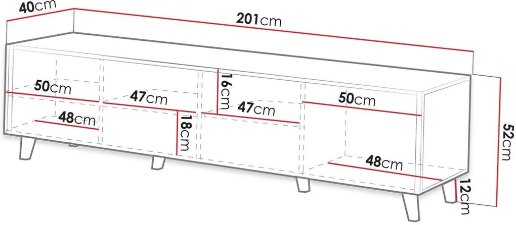 TV шкаф Vamos 200