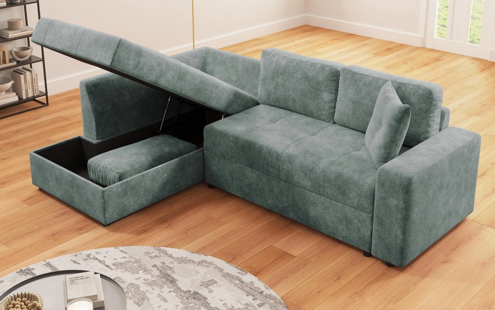 Разтегателен ъглов диван Рубен