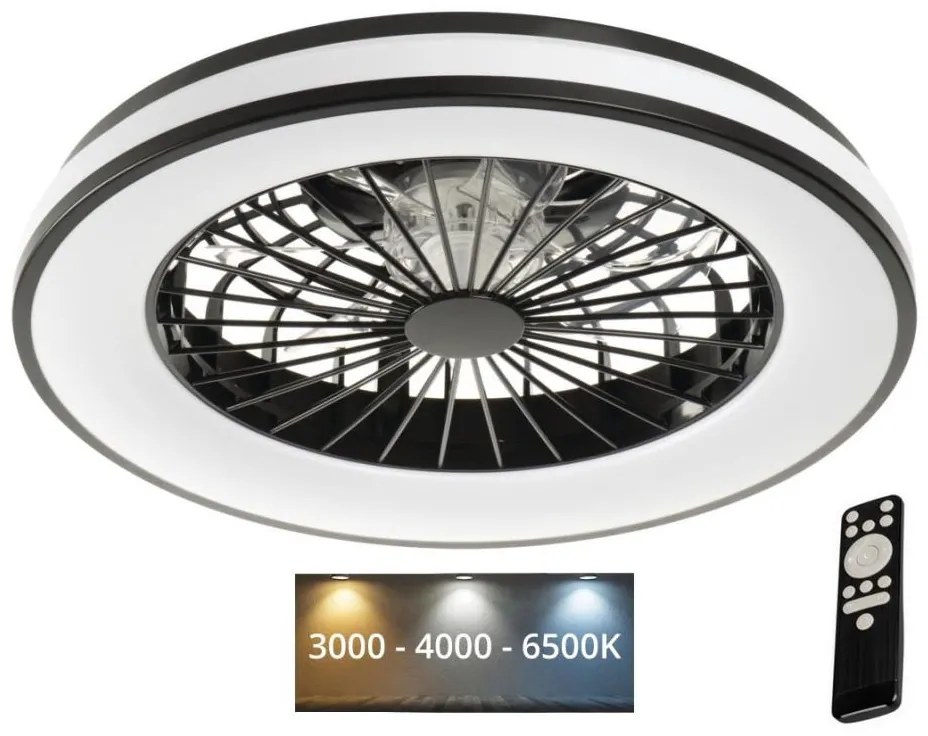 Kanlux 38033-LED осветително тяло с вентилатор PLAVE 48W/230V 3000/4000/6500K +Д