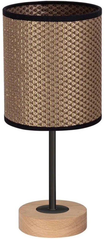Spot-Light 7017401011553 - Настолна лампа BENITA 1xE27/60W/230V, цвят дъб