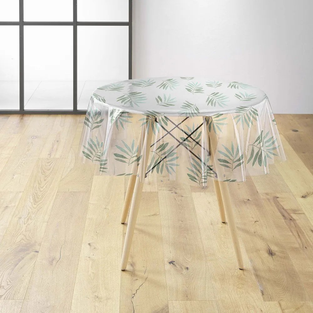 Покривка за маса измиваема ø 140 cm Verdalis – douceur d'intérieur