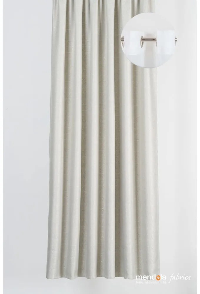 Бежова завеса 140x260 cm Teorema - Mendola Fabrics