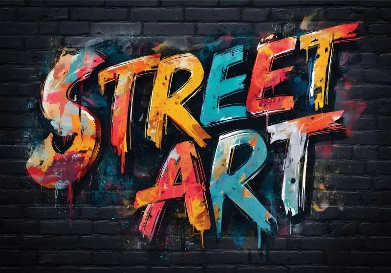 Фототапет Графит Street Art - 16513