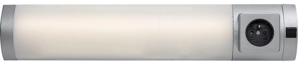 Rabalux 78038 - LED Лампа за под кухненски шкаф с контакт SOFT 2E LED/5W/230V 4000K 45 см сребрист