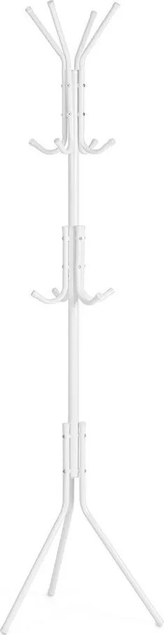 Бяла метална стойка за връхни дрехи 42x172 cm Jorid – Yes Everyday