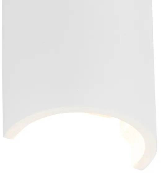 Смарт стенна лампа бяла кръгла вкл. Zigbee G9 - Colja Novo