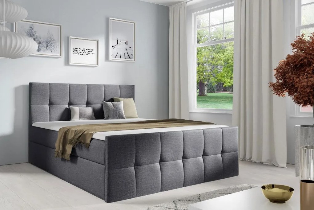 Тапицирано легло Charlotte-Gkri Skouro-180 x 200