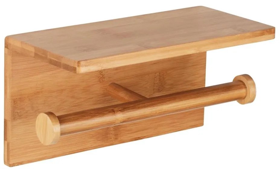 WENKO 24745100 - Държач за тоалетна хартия BAMBUSA 25x13 cm кафяв