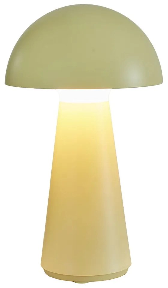 Жълта LED настолна лампа с дистанционно управление (височина 28 cm) Sam – Sirius