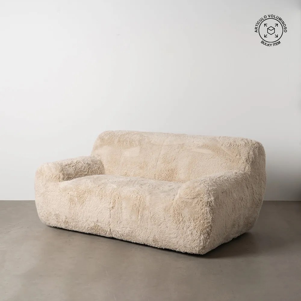 Бежов диван 185 cm Teddy – Ixia