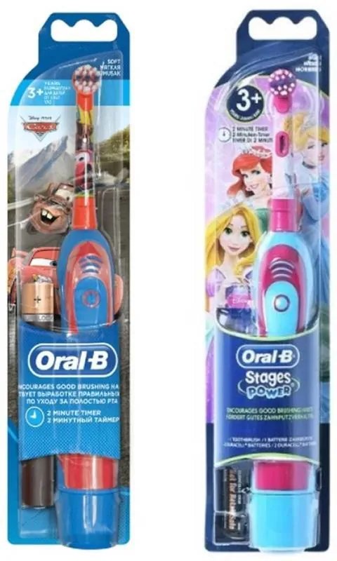 Електрическа четка за зъби Oral-B за деца (момиче/момче), Многоцветен