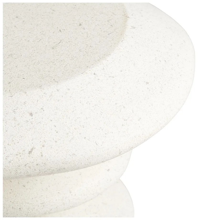 Каменна кръгла странична масичка ø 36 cm Blackburn – House Nordic