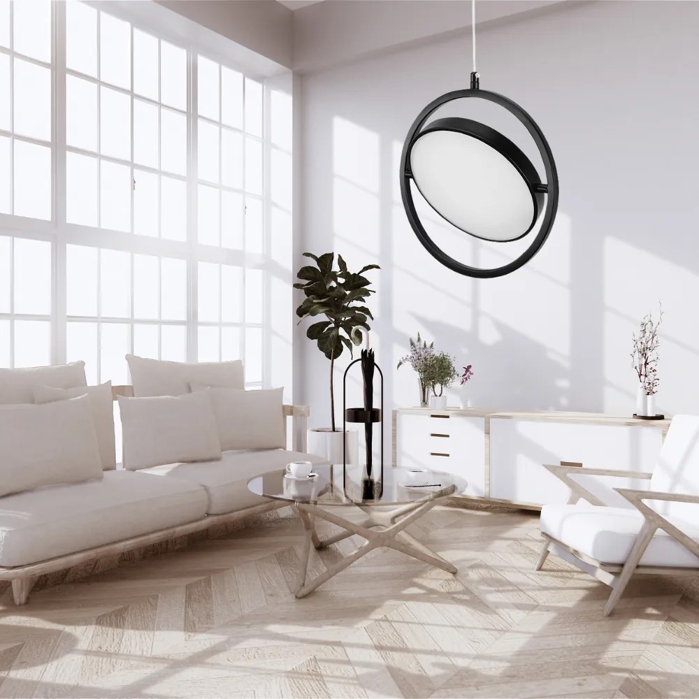 Висяща LED лампа APP1790-CP Black