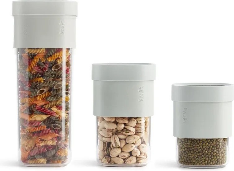 Кутии за храна в комплект от 3 бр. – Lékué