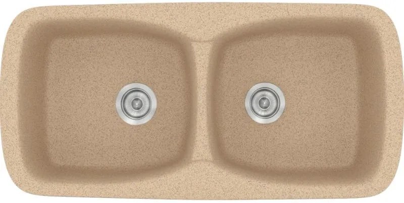 Мивка Sanitec 319-Granite Beige