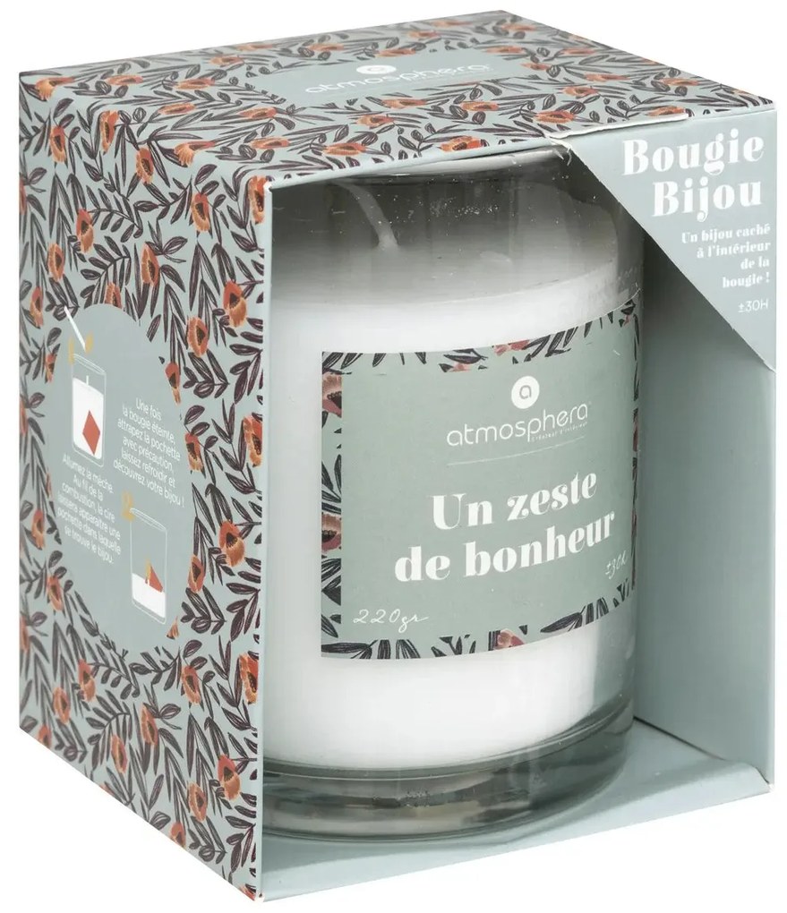 Ароматна свещ atmosphera Mily, Стъкло, 220 g - Vanilla