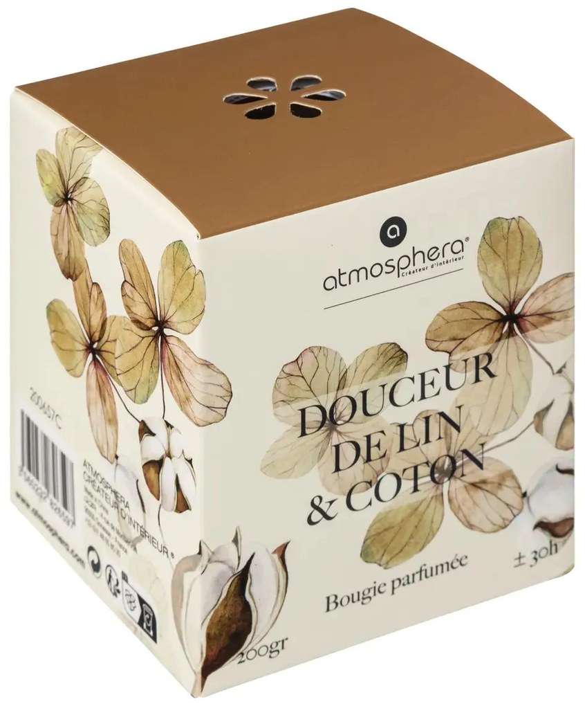 Ароматна свещ atmosphera Oudy, Стъкло, 200 g - Patchouli