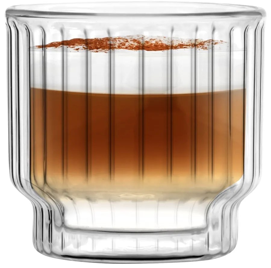 Комплект от 2 чаши с двойни стени , 260 ml - Vialli Design
