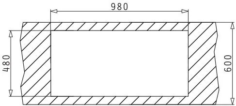 Измийте Pyramis Amaltia 1B 1D-100X50-гладка