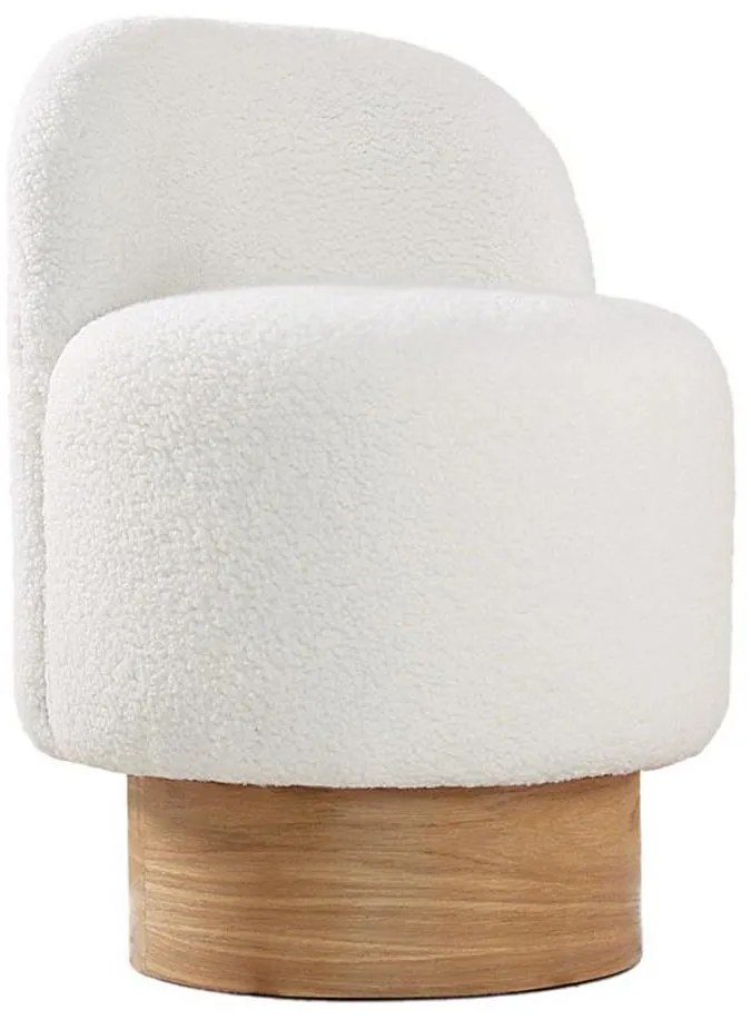 Детско кресло RIKI 40×47 см бяло