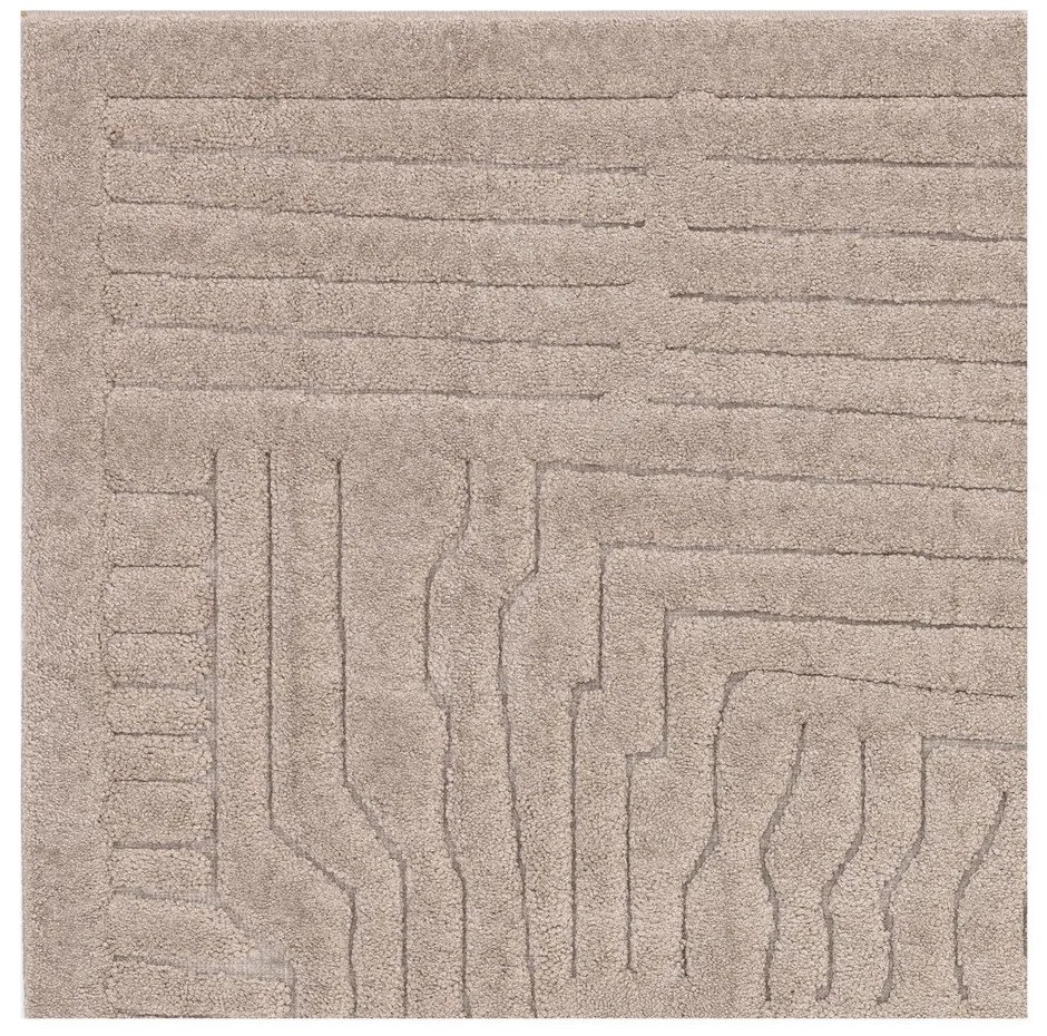 Бежов килим 200x290 cm Valley - Asiatic Carpets