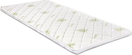 Топ матрак Тед, Aloe Memo Flex, 120x200x5, Среден към мек, Eластична пяна, Мемори пяна