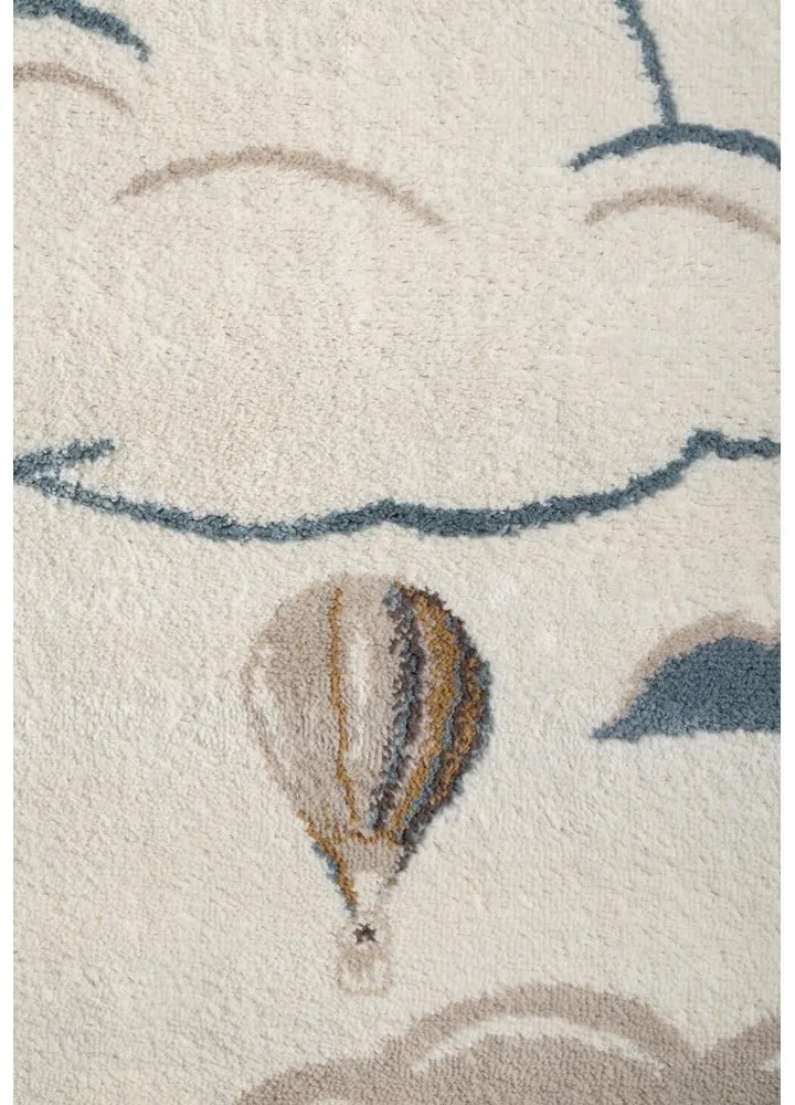 Кремав детски килим 120x170 cm Hot Air Balloon – Hanse Home