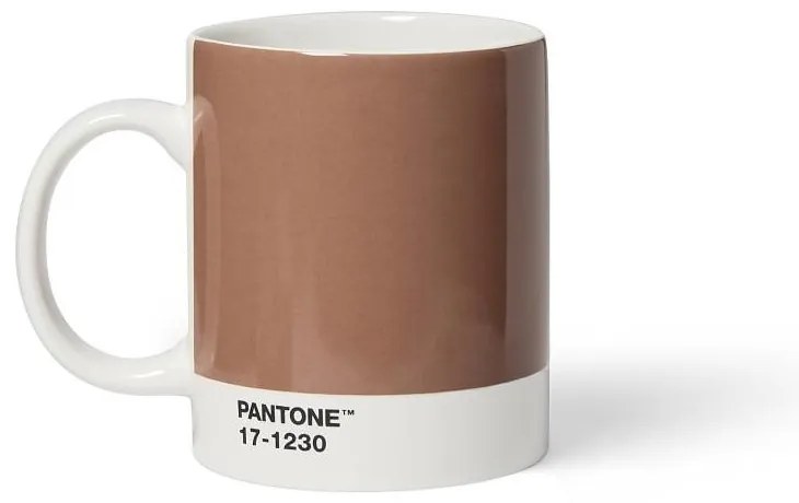 Светлокафява керамична чаша 375 ml Mocha Mousse 17-1230 – Pantone
