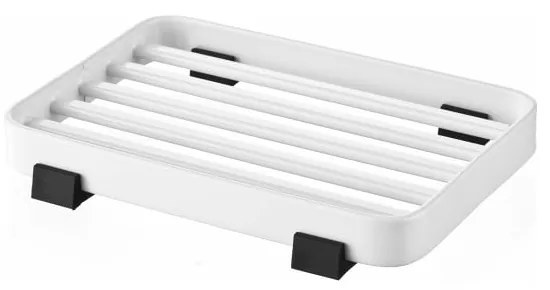 Бяла подложка за сапун Tower - YAMAZAKI