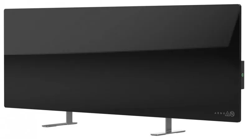 Разопакован: Електрически конвектор AENO AGH0002S, 700W, 30 м2, Мобилно приложение, Ултратънък, Wi-Fi, Черен