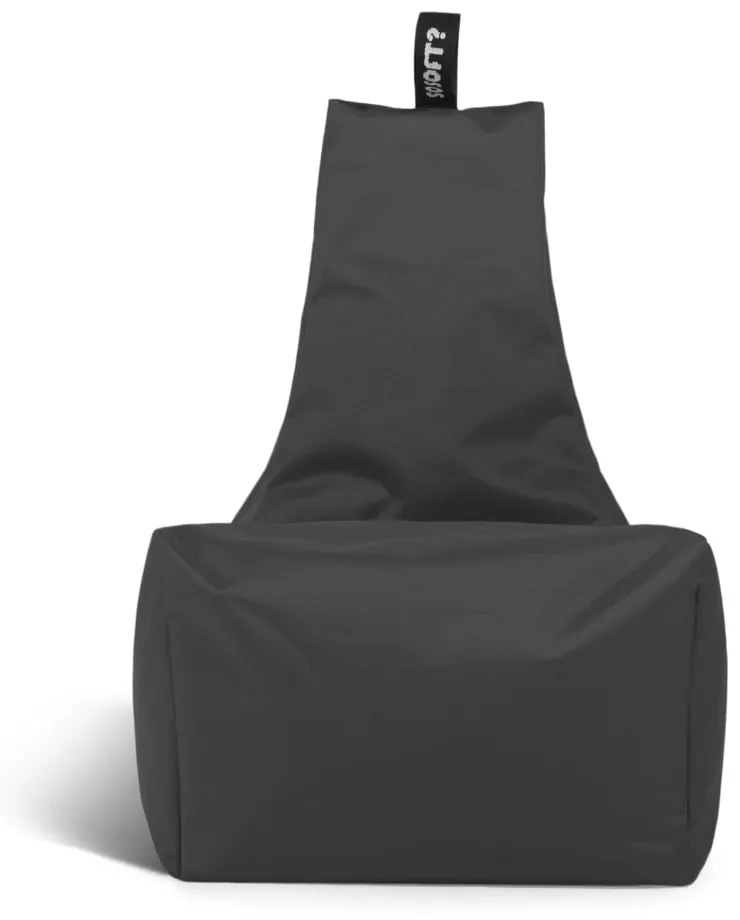 Червен детски пуф Icy M – So Soft?