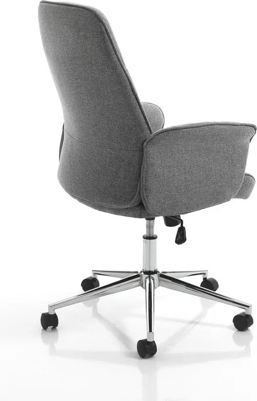 Сив офис стол , височина 110 cm Dony - Tomasucci