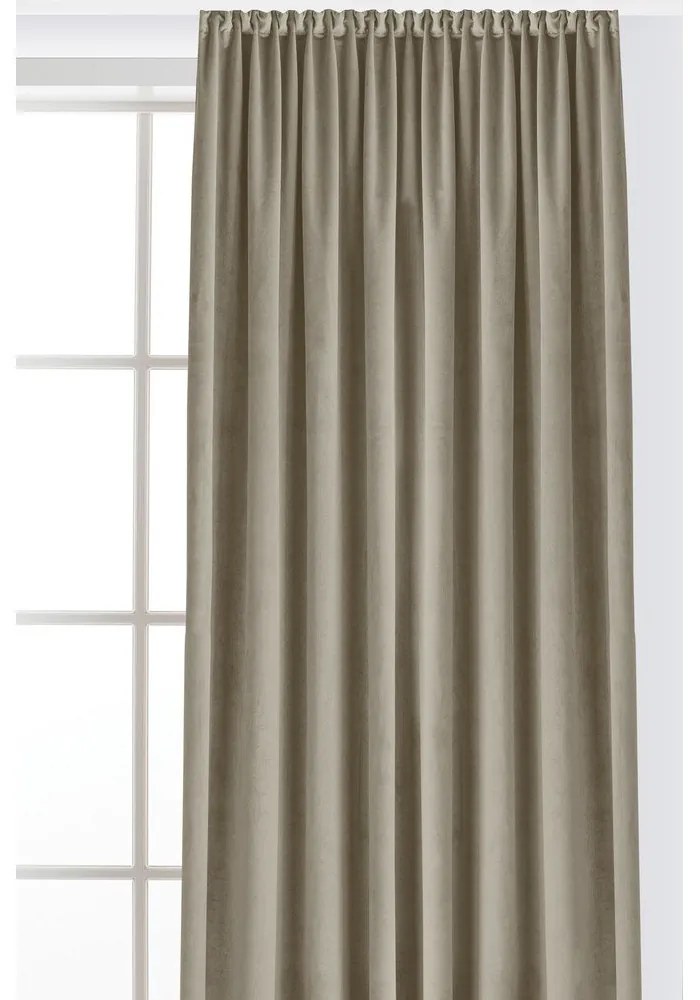 Бежова затъмняваща завеса 400x225 cm Velto – Filumi