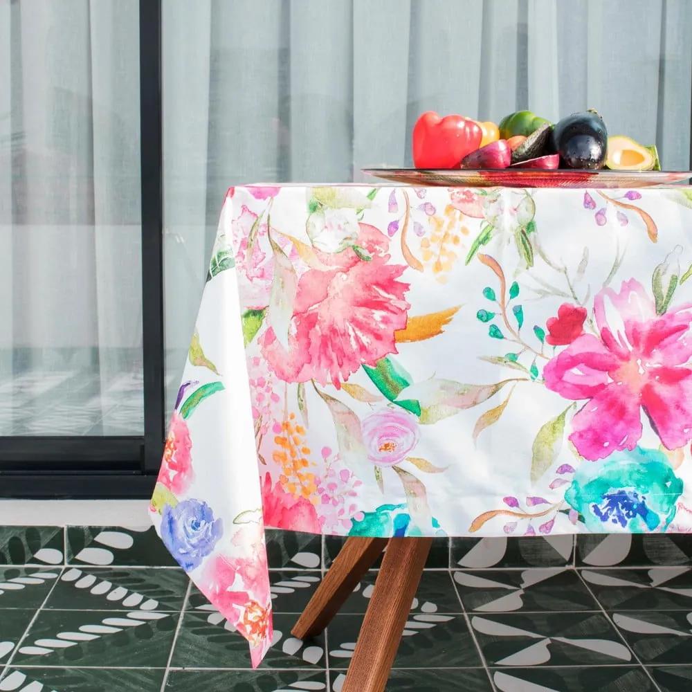 Памучна покривка за маса , 150 x 150 cm Pink Bloom - Happy Friday Basic