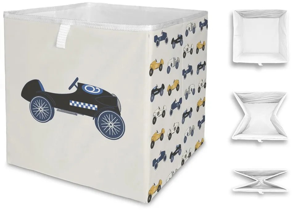 Детска кутия за съхранение от плат Ralley - Butter Kings