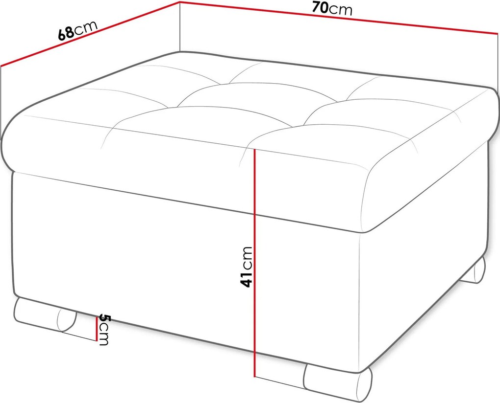 Пуф Niko-Тийл