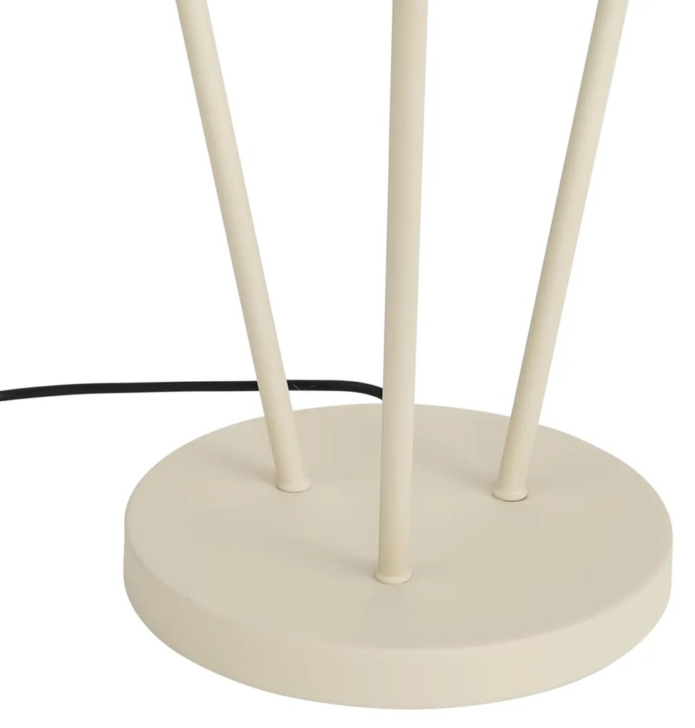 Модерна подова лампа бежова 3 светлини GU10 35mm - Thomas