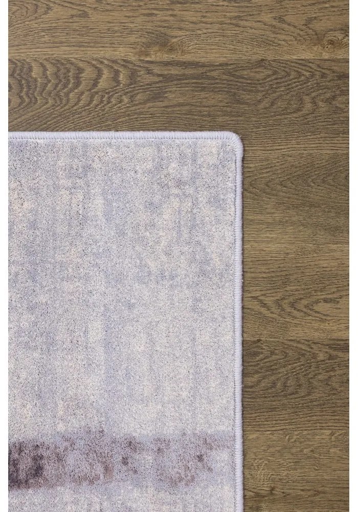 Сив вълнен килим 133x180 cm Mist - Agnella